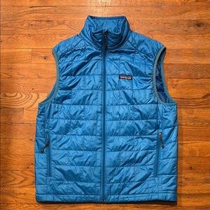 Patagonia Blue Quilted Vest